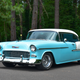 Illustration for article titled Pictures of the 55 Chevy I am happy with...